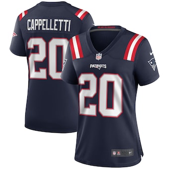 womens nike gino cappelletti navy new england patriots game 